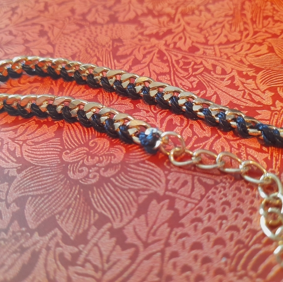 Sey Of 3 Bracelets , Gild Black Rhinstone - Picture 4 of 11